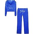 Juicy Couture Women's Bling Velour Tracksuit