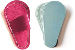 Decolores - Guante Depilatorio Facial - 1 Unidad - Guantes para Eliminar Vello y Células Muertas - Piel Suave y Perfecta - Color Rosa