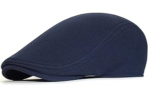 JAOAJ Boinas Hombre Gorras Plana Moda Gorra Irlandesa Beret Cap Gorra de Vendedor de Periódicos Ajustable Cabbie Sombrero de conducción Newsboy Flat Cap