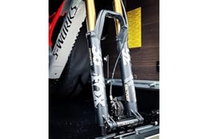 MTB Vans Bike Fork Mount with x4 removable fittings for road, gravel and mountain bike fitment; 5x100 quick release, 12x100, 15x100 & 15x110 thru axle fitments.