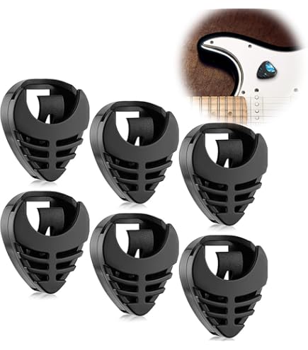 Support Pour Médiators Guitare - 12 Médiators GRATUITS, Porte Médiators