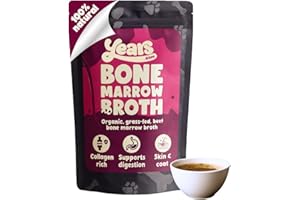 YEARS Beef Bone Broth for Dogs | 230ml | 100% Natural Joint Support Probiotic Food Topper for Fussy Dogs