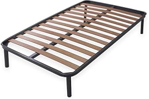 Dormiland - Rete Letto Ortopedica, Piazza e Mezza 120x190cm - DOGHE in Legno e Struttura in Acciaio - 100% Made in Italy