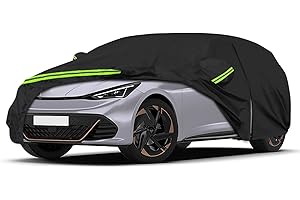 ‎RASHION Autoabdeckung Wasserdicht Passend für Cupra Born 2021-2025, Atmungsaktiv Vollgarage Autoplane für Regen Sonne Staub Schutz Auto Abdeckplane Abdeckung