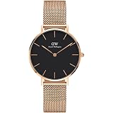 Daniel Wellington Petite Melrose Orologio Donna, 28mm, in Maglia, Oro Rosa  : Amazon.it: Orologi