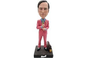Royal Bobbles Better Call Saul, Saul Goodman Bobblehead, Figurine réaliste en polyrésine de qualité supérieure, numéro de série Unique, détails Exquis
