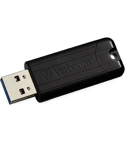 Emtec C350 Brick USB-Stick 128 GB – Drehbar, Schwarz-orange, USB 2.0, Bis 15 MB/s