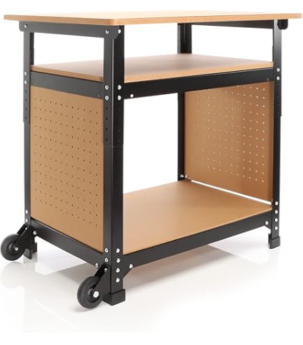 Schraubstock Light Duty 100 mm Klemmbacke, Spannwerkzeug mit Amboss für leichte Beanspruchung für Werkbank