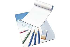 Rayher Carta Trasparente, 80 G/M2, Blocco 25 Fogli, A4, Carta Lucida, 8147800