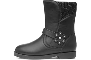 Walkright Frances Girls Black Ankle Boot