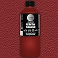 Scratch Doctor All in One Leather Colourant for BMW Self Seal Leather Dye Repair Paint for BMW Leather Car Seats & Interior (Coral Red)