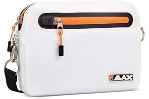 Big Max Aqua Valuables Bag (White/Orange)