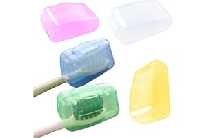 ZHUMCCY 5 fundas para cepillos de dientes, fundas de viaje para cepillo de dientes portátil, fundas de cabeza de cepillo de dientes de viaje, cubierta de cepillo de dientes para el hogar, viajes,