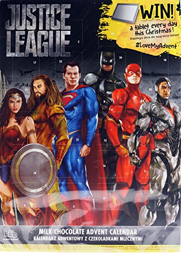 Preisvergleich Produktbild Justice League DC Weihnachten Schokolade Adventskalender Product ID: 5056086508461