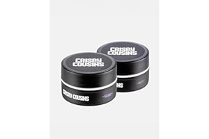 ‎CRISPY COUSINS Crispy Cousins Crispy Bundle | Set mit je 1x Haarwachs Matt & Haarwachs Glanz | Dein Styling-Kit für jeden Look | Barber Qualität