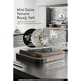 Transformacion 3'l&uuml; Mini Daire Testere Bı&ccedil;ağı Seti - Matkap ve Dremel Uyumlu HSS, TCT, Elmas Disk Mandrel Set 722541