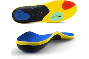 Semelles Sport pour Hommes & Femmes, Dafannis Semelles Soutien Renforcé, Confort Durable, Antidérapantes, Aéré, Amorti Les Chocs, Soulage Voûte et Talons