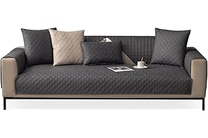 VanderHOME Funda de Sofá Impermeable y Antideslizante Protección de Muebles Protector de Sofá Funda de Sofá Infantil Suave y Cómoda 70 * 90cm/Cubierta del reposabrazos (Sólo 1 Pieza)