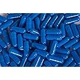 BIOMED Empty Vegetarian Capsules 0 Color : Blue/Blue 1000 Capsules