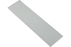 IB-STYLE ib style® Piano di vetro | 10mm | 9 dimensioni |chiaro | 40x15cm