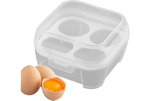 Contenitore per uova trasparente | Contenitore portauova portatile antiscivolo antiurto,Portauova salvaspazio con scomparti per gite in viaggio campeggio picnic Pw tools