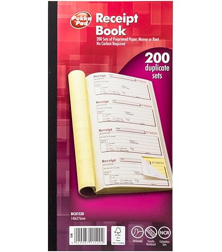 Carnet De Reçus Petites Entreprises - Canada