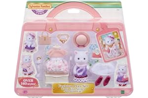 Sylvanian Families - La Ville - La Valisette de Mode et Grande Sœur Chat Persan - 5461 - Valisette de Mode - Mini Poupées - Taille unique