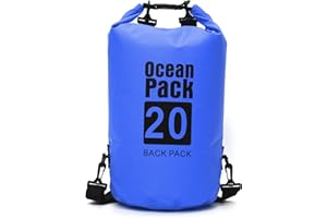 Micacorn Waterproof Bag, Dry Bag with Long Adjustable Strap for Kayaking, Boating, Canoeing, Fishing, Rafting, Hiking, Swimming, Camping, Snowboarding