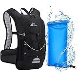 LOCAL LION Zaino da Ciclismo, Zainetto da Idratazione 2L per Bicicletta, Zaini Bici Ultraleggero e Porta Sacca Acqua, Zaino M