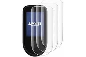 Savvies 4 Stück Full-Screen Schutzfolie für Segway Ninebot Max G3 D Full-Cover Displayschutz-Folie mit Installationshilfe [3D Curved, Transparent]