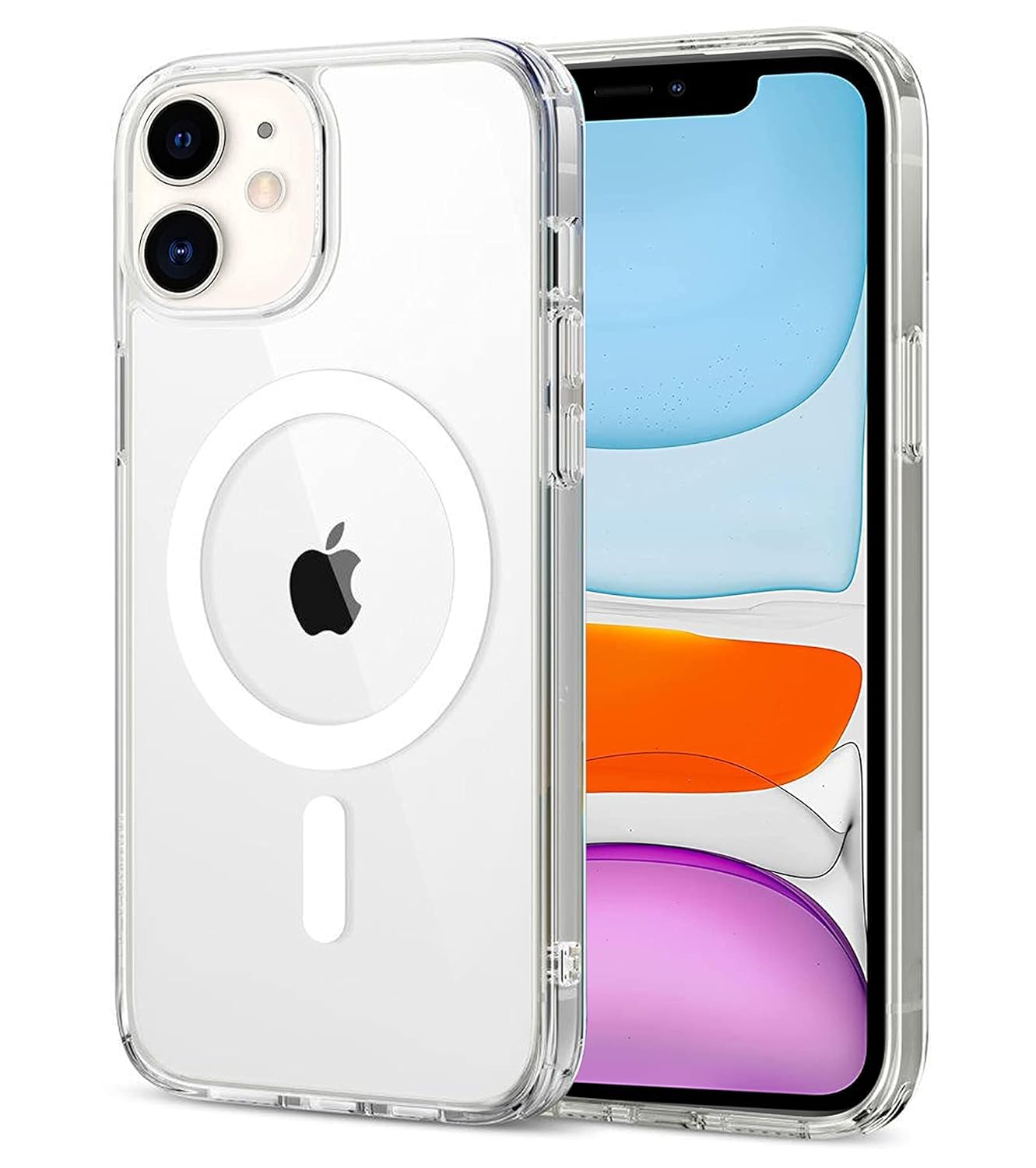 Amazon Brand - Solimo Back Case Cover for iPhone 11 | Compatible for iPhone 11 Back Case Cover | Scratch-Resistant Back Case Cover | Clear