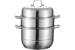 RHP Innovatives Kocherlebnis mit unserem 28 cm Dampfgarer aus strapazierfähigem 18/8 Edelstahl – Perfekte Kompatibilität für Induktions-, Elektro-, Gas- und Halogenherde, mit gleichmäßiger Erhitzung