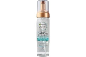 ‎GARNIER Garnier Selbstbräunungsmousse, Pflegender Selbstbräuner für eine natürliche und fleckenfreie Bräune, Ambre Solaire Natural Bronzer, 1 x 200 ml