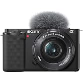 Sony Alpha ZV-E10L APS-C 16-50 mm f/3.5-5.6 Power Zoom Aynasız Değiştirilebilir Lensli Vlog Kamera Kiti (Vlog i&ccedil;in Değişken A