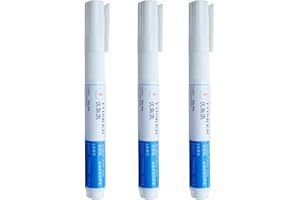IHMEIJU 3pcs No Clean Soldering Pen Rosin Solder Pen for Electronics Tabbing Wiring Solder, Welding Maintenance of PCB Board, Liquid Solder Pen, Solder Braid Wick Liquid Solder Flux.