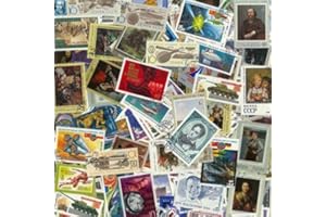 PHILATEMA Collection de timbres Urss Grands Formats oblitérés - 100 timbres différents