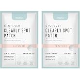StopEver Clearly Spot Patch, Anti Acne Transparent Plaster Pack of 2 | Ultra Thin, Hydrocolloid + Niacinamide + Salicylic A