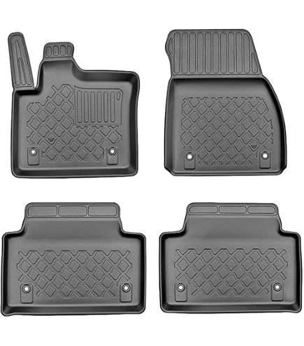 Element Tappetini Gomma Antiscivolo Premium Per Land Rover Range Rover Evoque (2011-2018) - Set Da 4 Pezzi - Protezione Totale Personalizzata