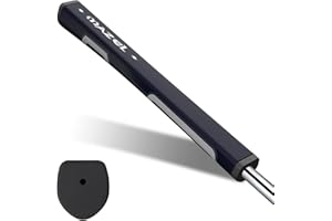 MAZEL Poignée de putter de golf ultra légère 2.0 antidérapante, améliore la stabilité de la prise en main et de la putting