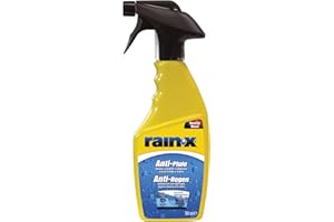 Rain-X Anti-Pluie – Protection Hydrofuge Innovante pour Pare-Brise – Améliore la Visibilité et Facilite Le Nettoyage – 500 ML