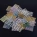 Anself 3D Mix Color Floral Design Nail Art Stickers Decals Manicure Beautiful Fashion Accessories Decoration 50 Sheet