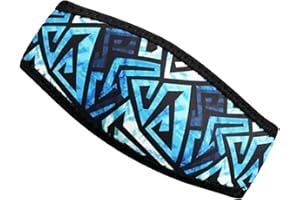 Perfeclan Dive Mask Strap Cover Neoprene Decorative Printing Diving Glasses Strap Cover Fashionable Style for Men and Women Lightweight Reusable