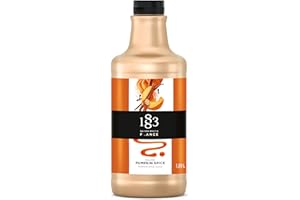 1883 Maison Routin Pumpkin Spice Sauce 1.89L – Barista-Grade Beverage Base, Made in The French Alps, Perfect for Mochas, Lattes and Hot Chocolate, Vegetarian, Pump-Compatible Bottle