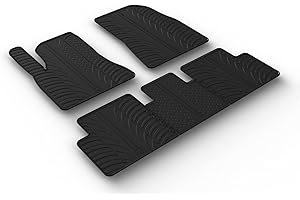 GLEDRING Alfombrillas de Goma Compatible con Tesla Model 3 12/2020- (Perfil T 5-Partes)