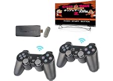 Wemart Wireless Retro Game Console, Plug and Play Video Game Stick Built in 10000+ Games,9 Classic Emulators, 4K High Definit