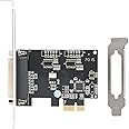 ASHATA PCIE Parallel Port Card,PCIE to Parallel Port Card Print Port LPT PCI-E LPT Printer Card Adapter DB25,PCI to DB25 LPT Parallel Port Expansion Card For Windows, MAC and Linux.