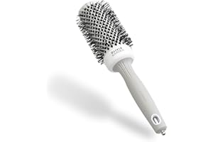 Olivia Garden Expert Blowout Shine – Spazzola rotonda in ceramica antistatica per piega brillante e senza crespo