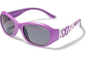Mausito Occhiali da sole 2-4 anni I FLESSIBILE Occhiali da sole bambina con applicazioni 3D I 100% PROTEZIONE UV I occhiali da sole bambina ULTRALEGGERO & resistenti I Progettato in Europa