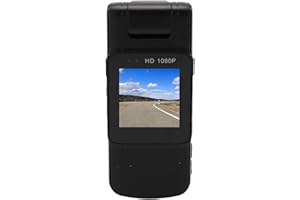 Luqeeg HD -Infrarot Nachtsicht Karosserie Kamera IP65 Water Proof 800mAh Batterie Betrieben Tragbarer Camcorder für Persönliche, Tragbare Video -Rekorder, Polizei, Strafverfolgung (16GB)