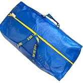 FRAKTA Gep&auml;cktasche f&uuml;r Trolleys, blau, L&auml;nge: 73 cm, Tiefe: 35 cm, H&ouml;he: 30 cm, maximale Tragkraft: 25 kg, Volumen: 76 l, ka